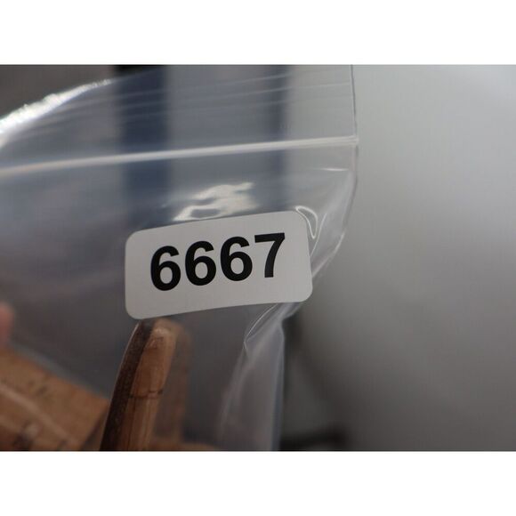 Stuart Weitzman Womens Aleena 50 Sandals Beige Leather Strappy Cork Wedge 11 B - Picture 10 of 10